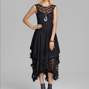 Free People XS lace slip dress